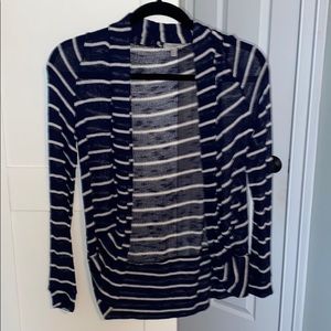 Charlotte Russe Striped Cardigan
